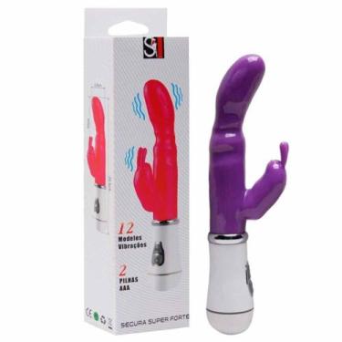Imagem de Vibrador Ponto G Jelly Duplo Motor Sexy Import, Pink