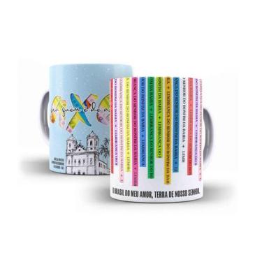 Imagem de Caneca Porcelana Nosso Senhor do Bonfim Salvador Bahia - Villa Caneca