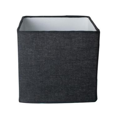 Imagem de Cúpula Para Abajur Tecido Algodão Ref 42 Preto - Tangerina Mca, Preto