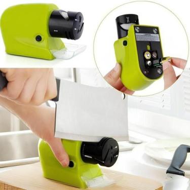 Imagem de Afiador Elétrico Portátil Amolador Faca Tesouras Ferramentas - Home Go