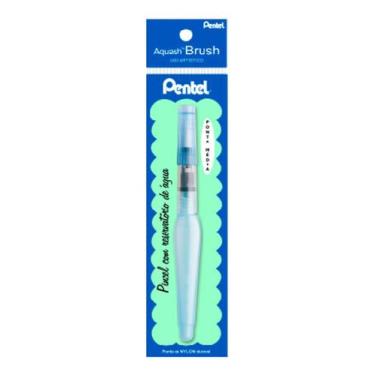 Imagem de Pincel Aquash Brush C/ Res. Ponta Media Pentel