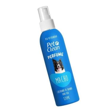 Imagem de Pet Clean Perfume Macho 120mL Cães Gatos Banho Tosa Pet