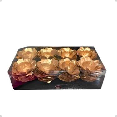 Imagem de 160 Un Forminha Para Doces Floral Seda Lisa Decoração Mesa Festa - Dec