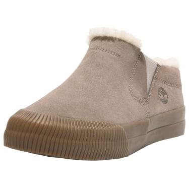 Imagem de Timberland Skyla Bay 2.0 Tênis feminino com forro quente, Camurça acastanhada, 41