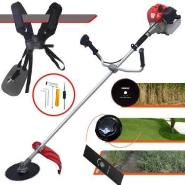 Imagem de Máquina de Cortar Grama Anmax CG430P TB À Gasolina Motor 2T 2HP de Pot