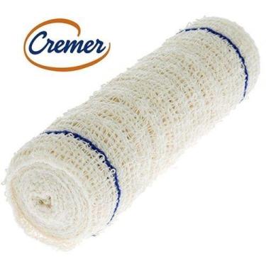 Imagem de Atadura Crepom 13 Fios 30cm x 1,8m Kit com 12 Unidades Cremer
