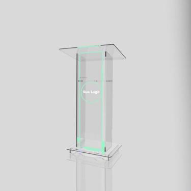 Imagem de Púlpito de Acrílico para Igrejas e Empresas com ou sem Gravação - Acri