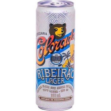 Imagem de Cerveja Colorado Ribeirão Lager Lata 350Ml - 6 unidades - Colorado Bee