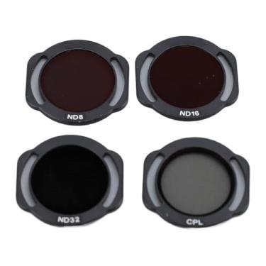 Imagem de Filtro para Drone NEO, Acessórios de Filtro de Lente de Câmera de Drone de 4 Pacotes Com Caixa de Armazenamento e Pano de Limpeza, Conjunto de Filtro de Lente CPL ND8 ND16 ND32