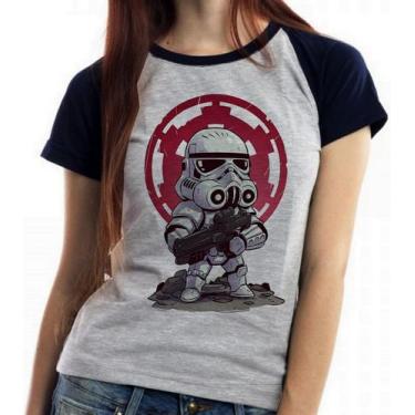 Imagem de Baby look blusa feminina ou Camiseta unissex Stormtrooper Star Wars  -