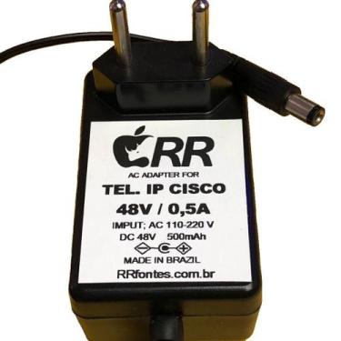 Imagem de Fonte de alimentação 48Vdc para Telefone IP Cisco modelo Cp-7960 - RRF