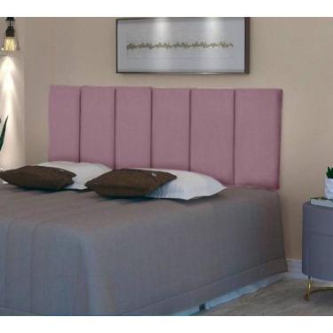 Imagem de Cabeceira Suspensa Almofada Cama Solteiro 140 cm Dubai - Magazine L, R