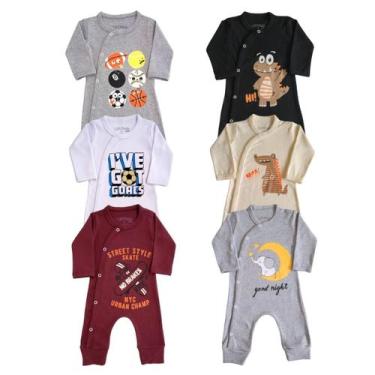 Imagem de KIT 6 peças Maternidade Bebê Enxoval Recém Nascido - Patrulha Street, 