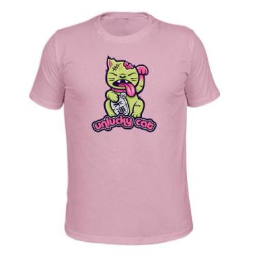 Imagem de Camiseta Plus Size Várias Cores Malha 30.1 Unlucky - Surprass, Rosa, G