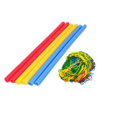 Imagem de Kit Rede de Proteção e Isotubo  para Cama Elástica 2,00m - My Equip