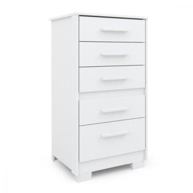 Imagem de Cômoda Gaveteiro Primacy 5 Gavetas Branca Batrol Branco - BATROL MÓVEI
