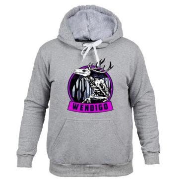 Imagem de Moletom 100% Algodão Canguru Wedingo - Surprass, Cinza, GG