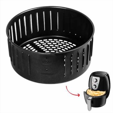 Imagem de Cesto Redondo Antiaderente da Air Fryer Mondial AF-33  AF-34