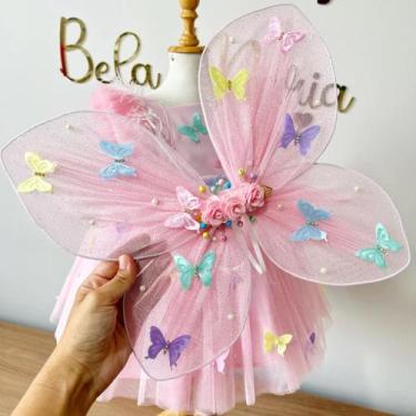 Imagem de Asa Jardim Encantado com glitter - ateliê bela maria