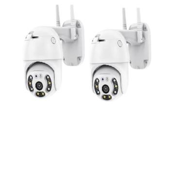Imagem de Kit 2 Câmera Segurança IP PTZ Wifi Dome Auto Tracking - Yoosee