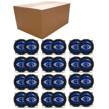 Imagem de Kit 12 Pares Alto Falante Hurricane Quadraxial CM5 5" Polegadas 130W (Par)