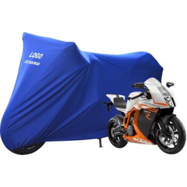 Imagem de Capa De Cobrir Moto KTM 1190 RC8 Superbike Não Risca Pintura - Mz, Azu