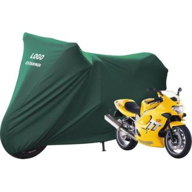 Imagem de Capa Para Cobrir Moto Triumph TT 600 Alta Durabilidade - Mz, Verde