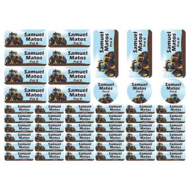 Imagem de 50 Etiquetas Escolares Personalizado Vinil Carros - Tectoner, Carros 8