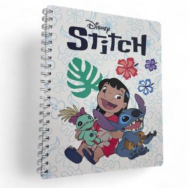 Imagem de Caderno Lillo & Stitch Universitário 10 Matérias Capa Dura - Culturama