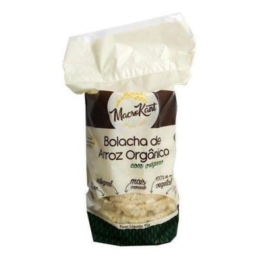 Imagem de Bolacha De Arroz Macrokant Orégano Kit Com 3 Unid 95g
