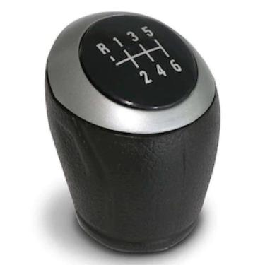 Imagem de Bola Cambio Manopla Onix 6 Marchas Com Aro Cromado