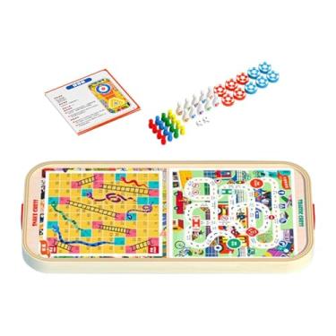 Imagem de Garende Jogo de tabuleiro de boliche rápido jogo de boliche portátil jogos de mesa divertido jogo de mesa, para famílias de festa crianças adultos, a