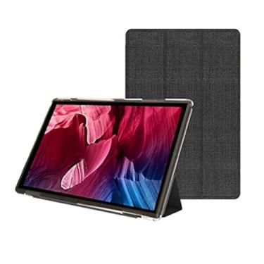 Imagem de ZZB Capa de tablet para tablet de computador ZB10, capa de suporte para tablets ZB10 de 10 polegadas, capa fina de couro PU