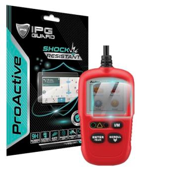 Imagem de IPG Película protetora de tela ProActive Made for Autel OBD2 AutoLINK AL329 com rigidez 9H, película nano-cerâmica ultra responsiva e alta clareza para AutoLINK-AL329