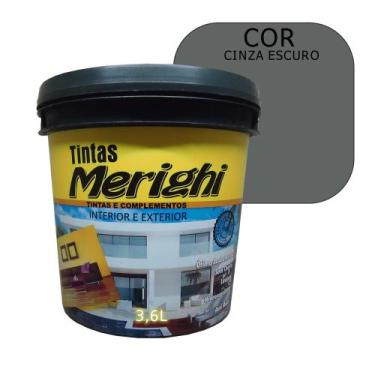 Imagem de Borracha Líquida Premmium 3,6Litros Cinza Escuro - Merighi