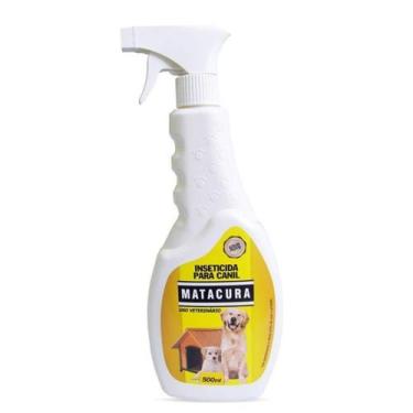 Imagem de Inseticida Spray Para Canil Matacura 500ml