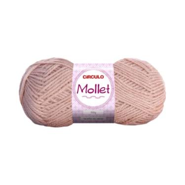Imagem de Lã Mollet Novelo 100g 200m 3013 GLACÊ