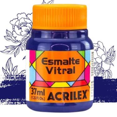 Imagem de Esmalte Vitral 37ml Acrilex - 08340, AZUL COBALTO - 502
