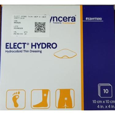 Imagem de Curativo Hidrocoloide Elect Hydro Syncera - Smith & Nephew, 15x15cm