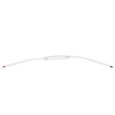 Imagem de Akozon 5 Pares de Cabos Conectores de Tomada de Barril de Alimentação DC 5,5x2,1mm, Fio Pigtail Macho e Fêmea para Câmera de Segurança, Conectores de Adaptador de Alimentação