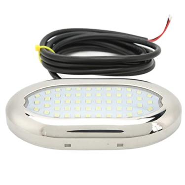 Imagem de Luz subaquática para barco GRCFUMO, luzes traseiras de iate à prova d'água de vedação forte LED de 12V, luzes de barco LED subaquáticas para caravana, RV, banheiro, corredor (Blue Light)