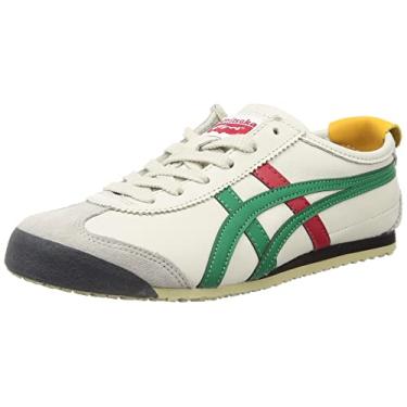 Imagem de Onitsuka Tiger Tênis unissex Tiger Corsair D7J4L, Bétula/verde, 37 BR