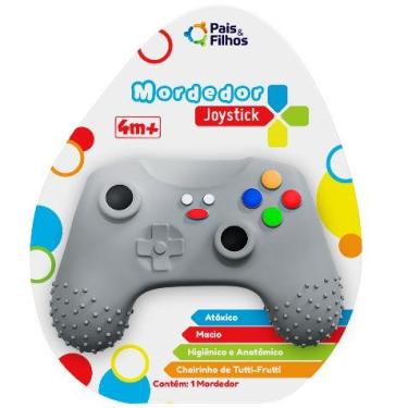 Imagem de Mordedor Manete Video Game Macio Joystick - Pais & Filhos - Pais&Filho