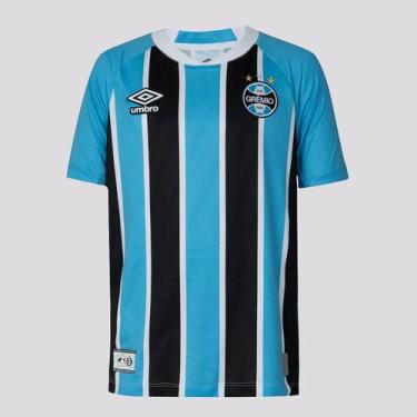 Imagem de Camisa Umbro Grêmio I 2025 Juvenil, 8 ANOS