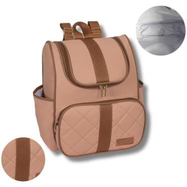 Imagem de Mochila Infantil Escolar Grande Paris Reforçada  - Neném na Nuvem, Ros