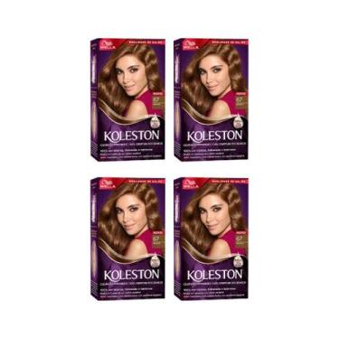 Imagem de Coloraçao Koleston 67 Chocolate - Kit C/4un