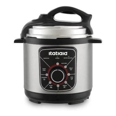 Imagem de Panela De Pressão Essencial 5 Litros 220v 900w Inox Itatiaia