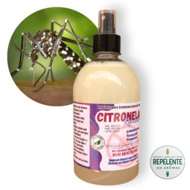 Imagem de Citronela Repelente - 1 Spray de 500 ml Pronto Uso para Ambientes - Re