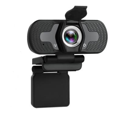 Imagem de Webcam 1080P HD com microfone de redução de ruído