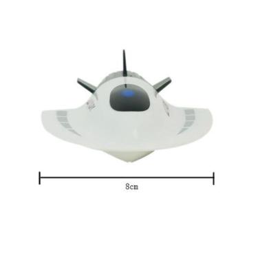 Imagem de Rádio rc Submarino Racing Brinquedos Mini Elétricos Impermeáveis com presente de controle remoto para crianças rc Submarino (Branco)